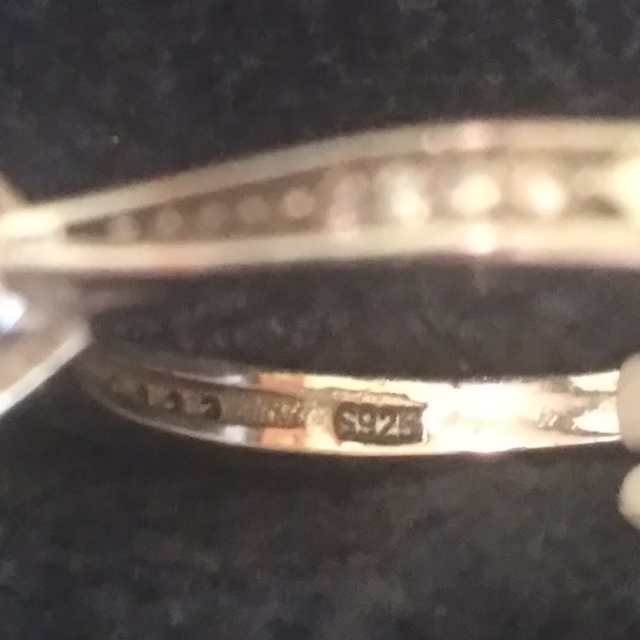 #2 GORGEOUS 925 S/S Square Triple A CZ Engagement Style Ring 😲 - Picture 7 of 15